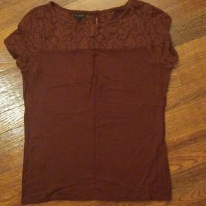 Talbots T-shirt, Sheer Top